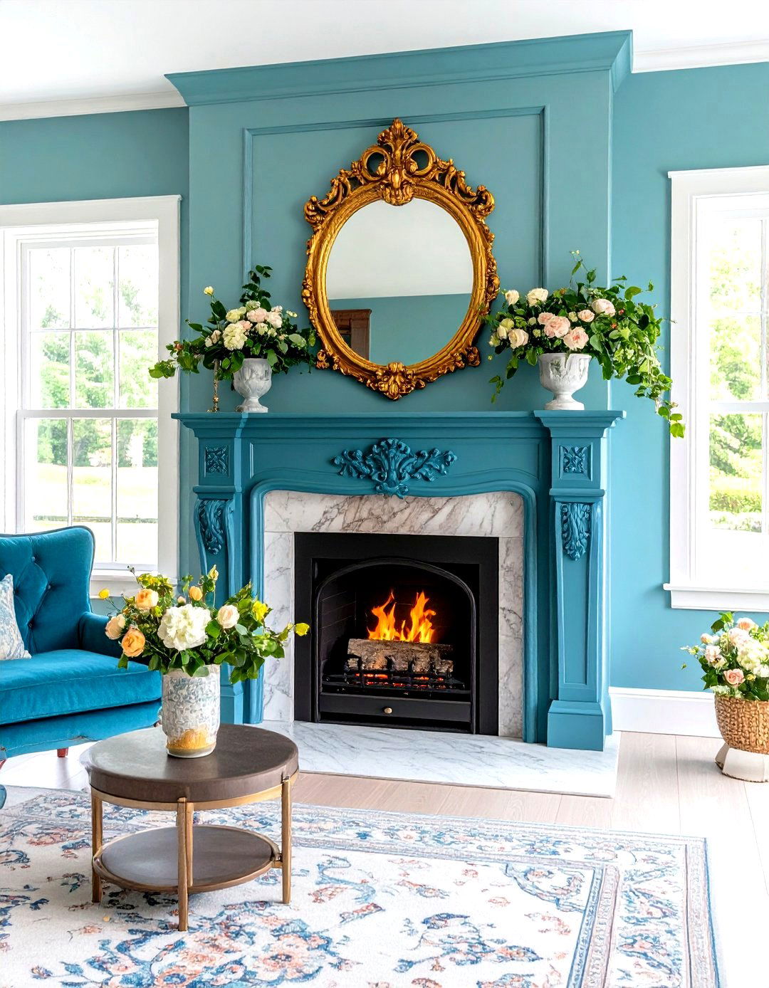 Ornamental Fireplaces and Mantels - 20 Victorian Interior Design Ideas
