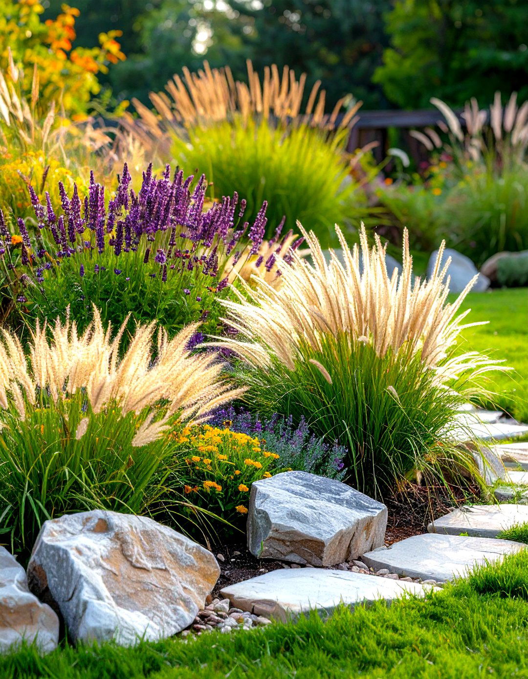 Ornamental Grass Rock Garden Prairie - 20 Rock Garden Ideas