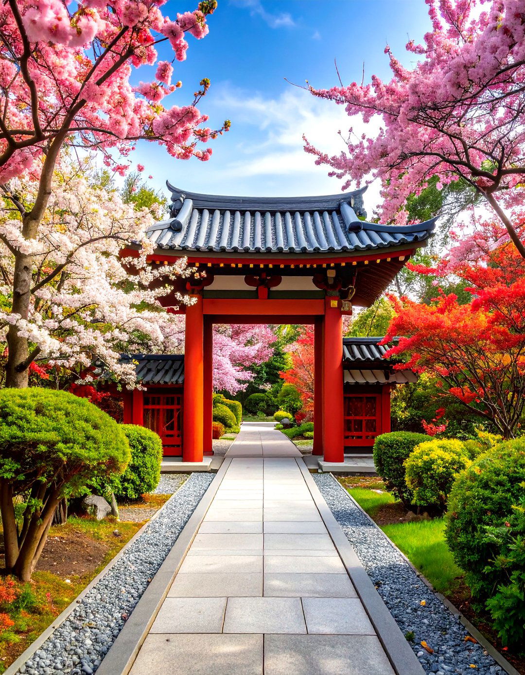 Ornate Iron Japanese Garden Gate with Traditional Motifs - 20 Japanese Garden Gate Design Ideas