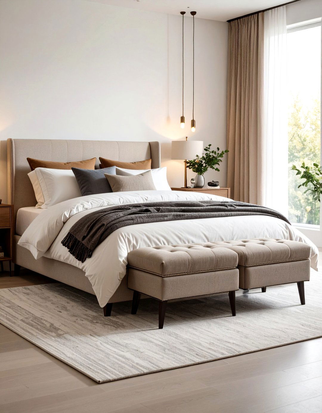 Ottoman Comforter Storage Furniture - 20 Comforter Storage Ideas