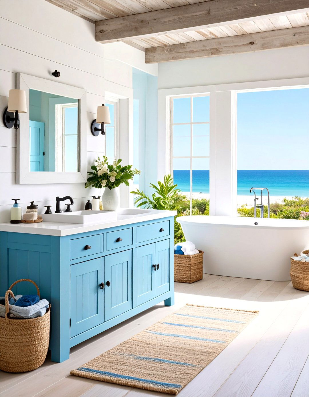 Outdoor Bathroom Beach House Coastal Theme - 20 Outdoor Bathroom Ideas