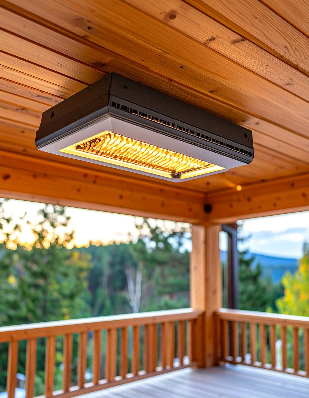 Outdoor Ceiling Heaters - 20 Three Season Porch Ideas