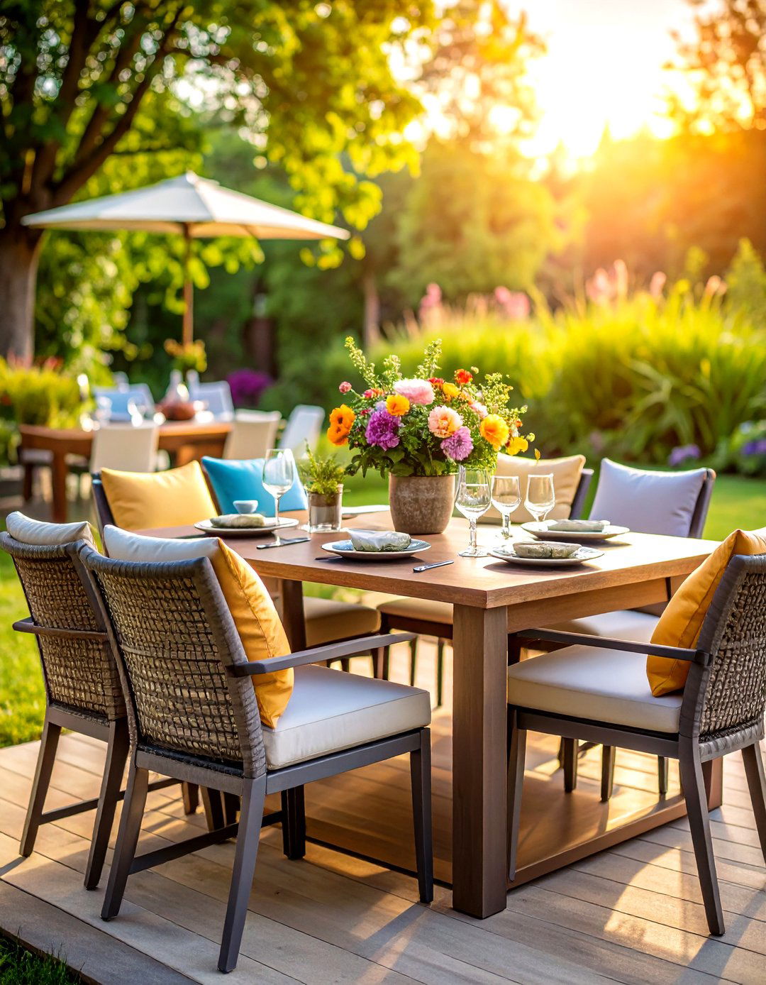 Outdoor Dining Seating with Restaurant Quality Comfort - 20 Outdoor Seating Ideas