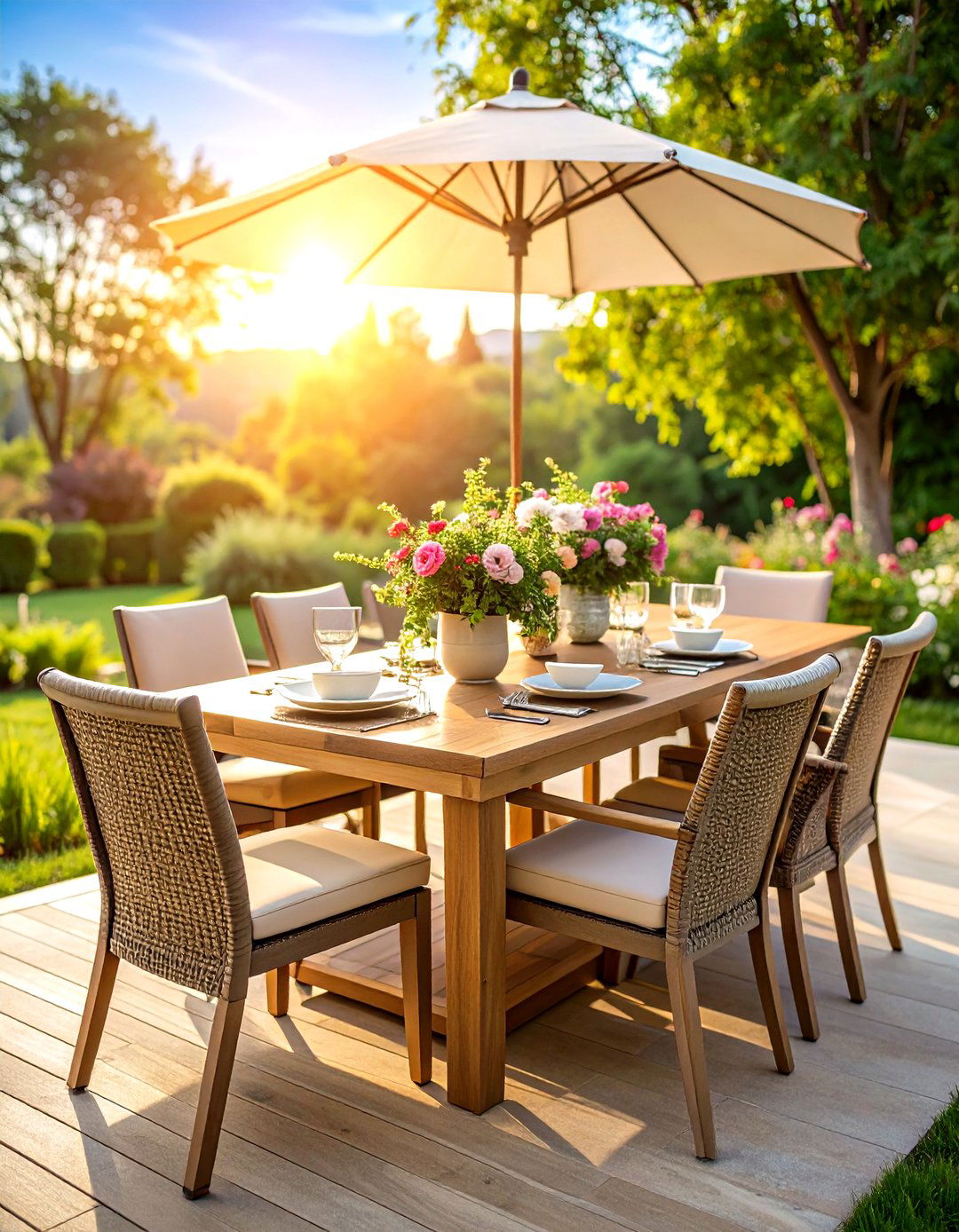 Outdoor Dining Set Furniture for Entertaining - 20 Outdoor Furniture Ideas