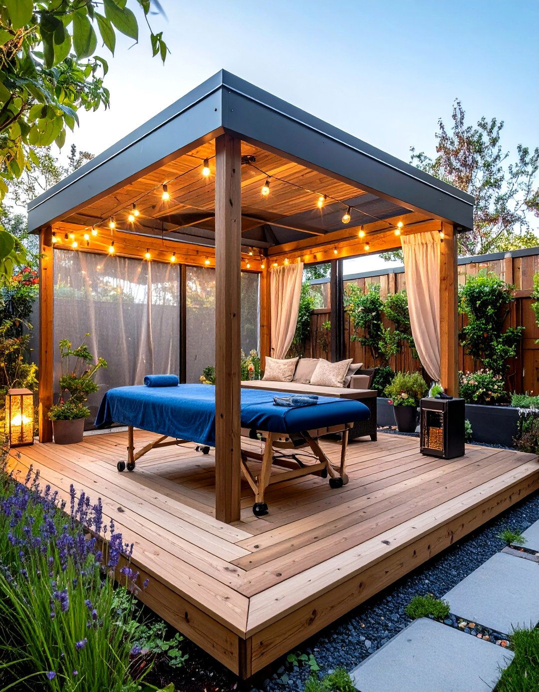 Outdoor Garden Pavilion - 20 Massage Room Setup Ideas