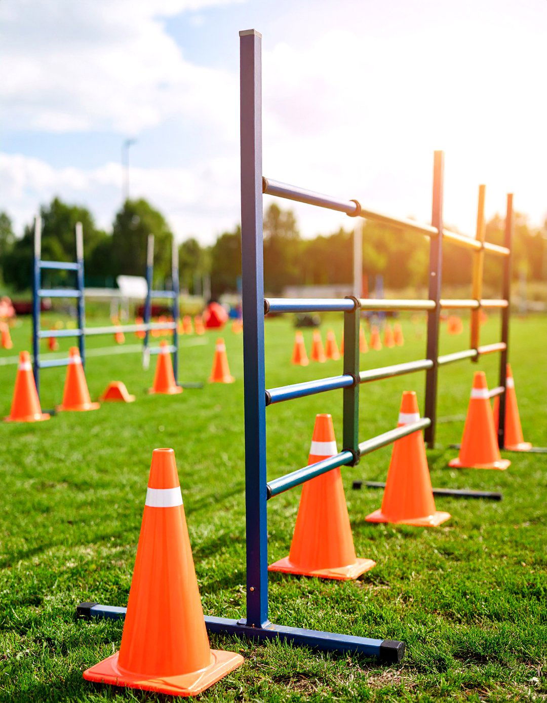 Outdoor Gym Agility Training Course - 20 Outdoor Gym Ideas