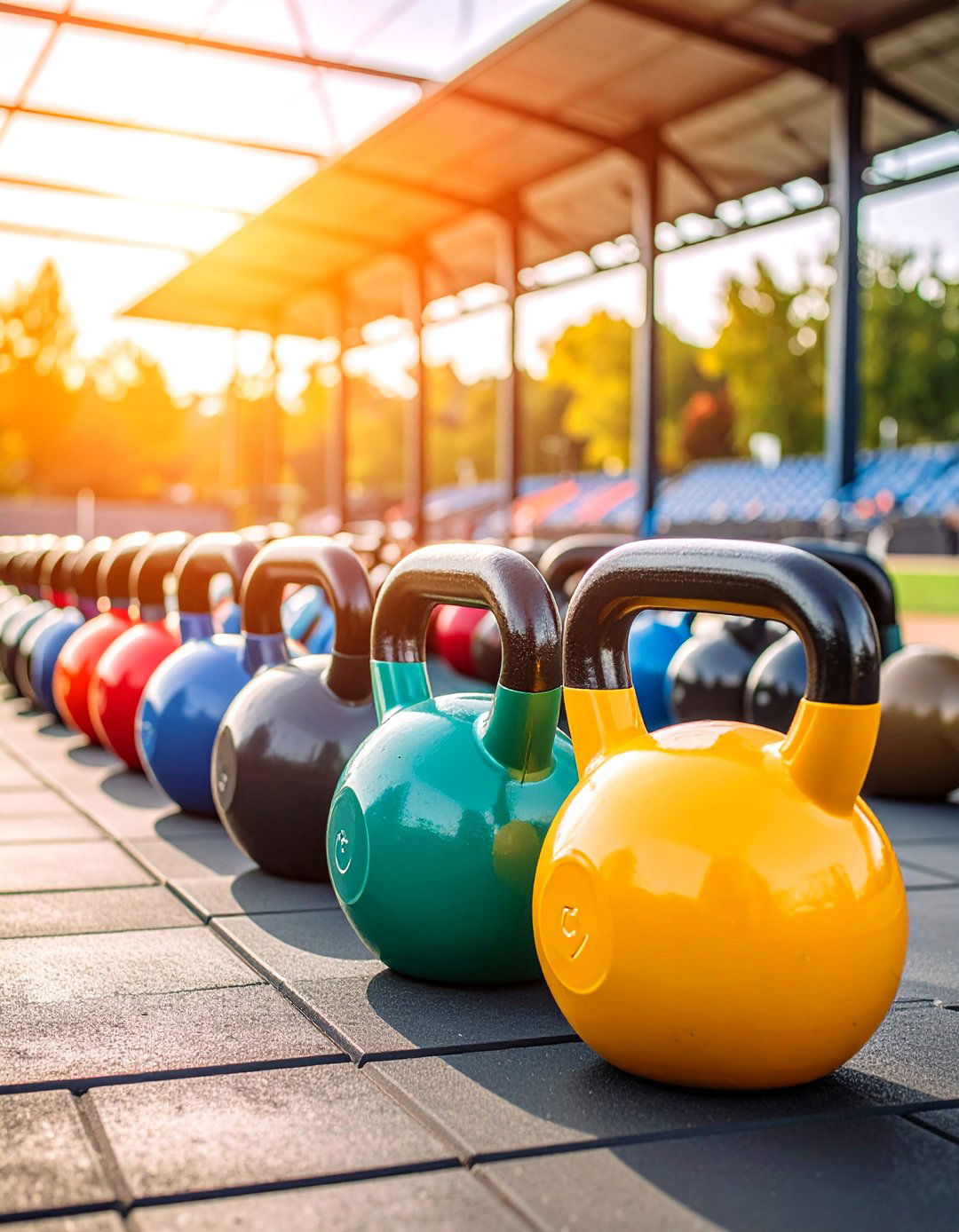 Outdoor Gym Kettlebell Workout Space - 20 Outdoor Gym Ideas