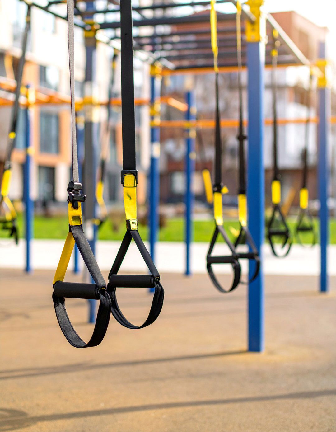 Outdoor Gym Suspension Training Setup - 20 Outdoor Gym Ideas