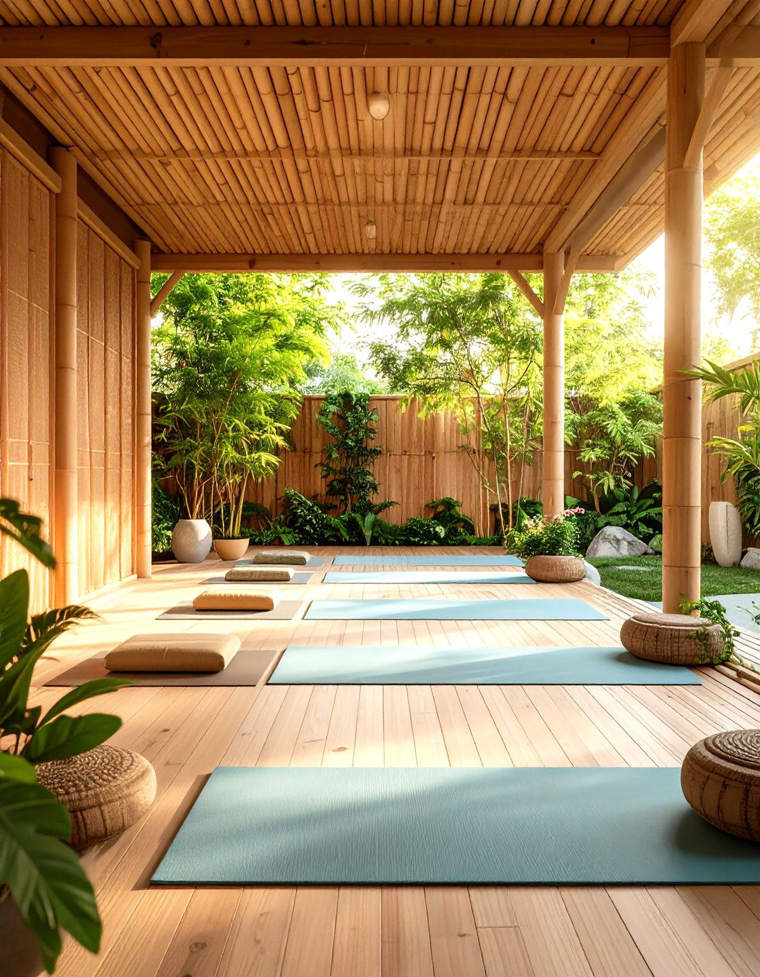 Outdoor Gym Yoga and Meditation Space - 20 Outdoor Gym Ideas