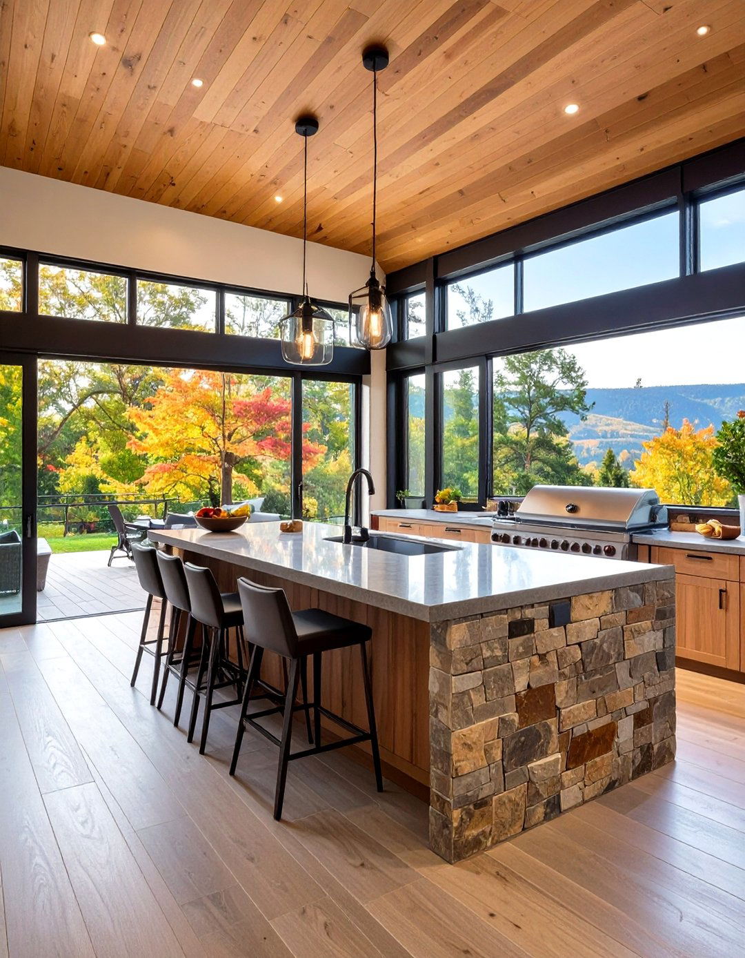 Outdoor Indoor Kitchen Design - 20 Kitchen Design Ideas