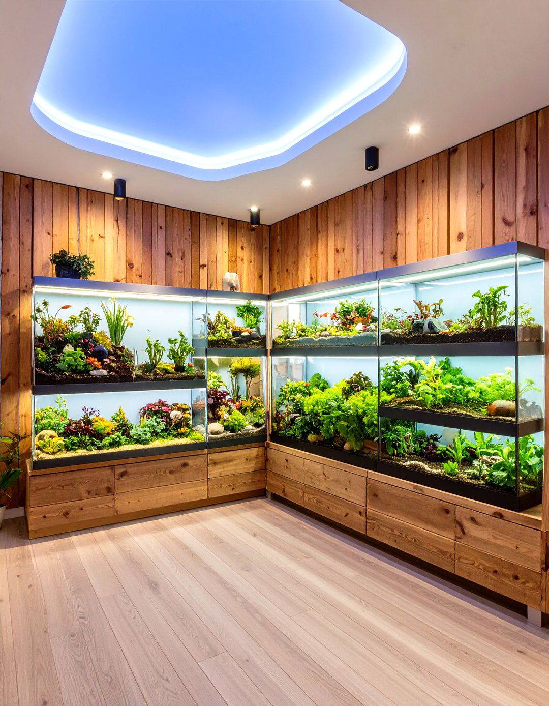 Outdoor Inspired Elements Bring Freshness into an Indoor Game Room - 20 Game Room Ideas