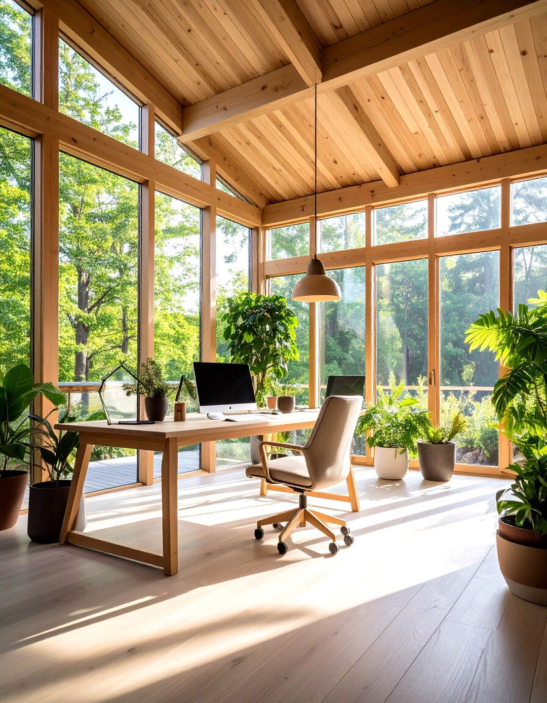 Outdoor Inspired Home Office for Couples - 20 Home Office for Couples Ideas and Designs