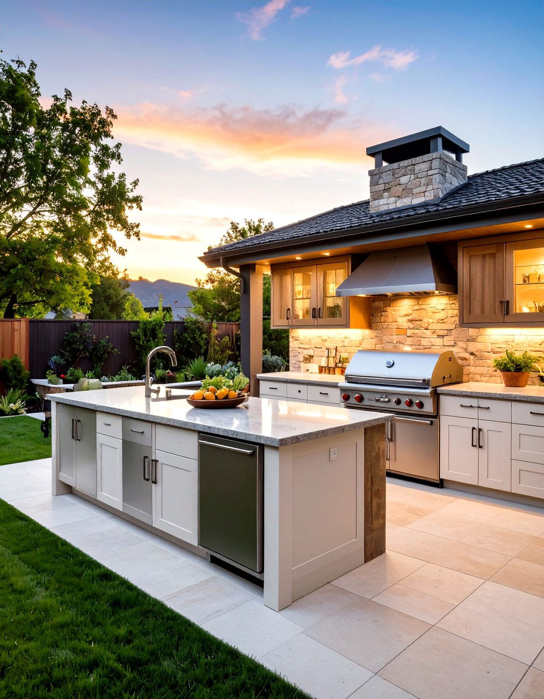 Outdoor Kitchen Backyard Entertainment Hubs - 20 Backyard Ideas