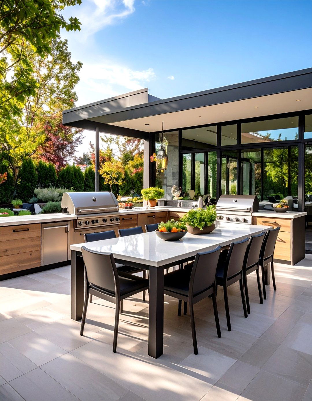 Outdoor Kitchen Dining Area - 20 Outdoor Dining Area Ideas