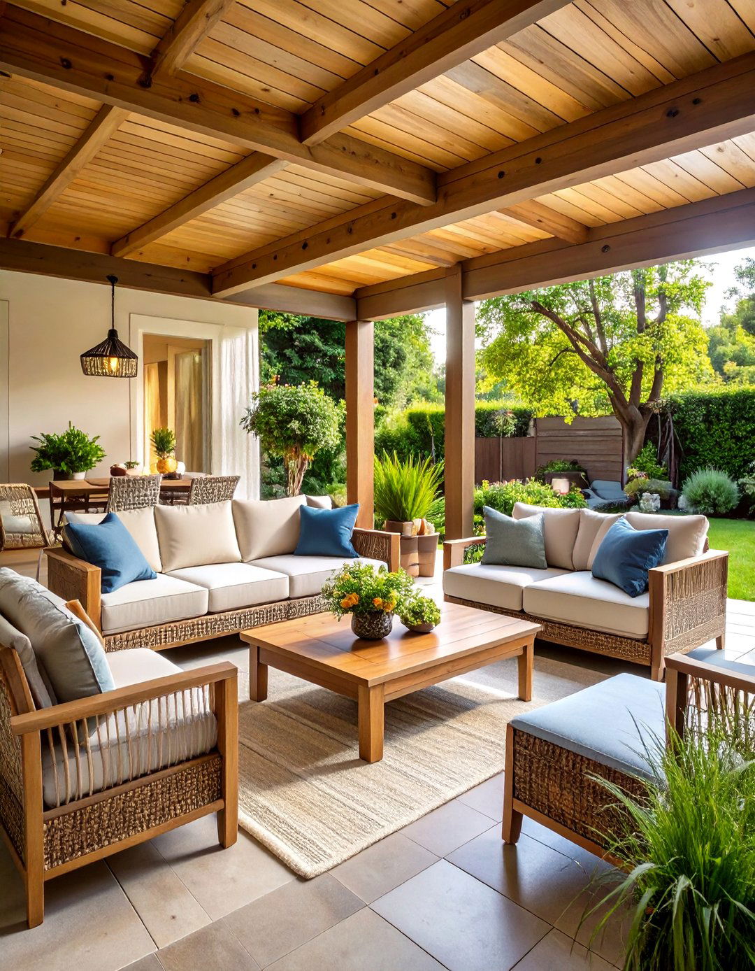 Outdoor Living Room Garden Furniture - 20 Garden Furniture Ideas