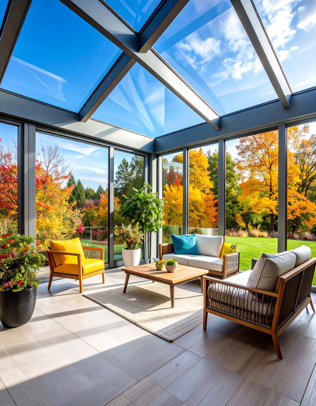 Outdoor Living Space All Season Sunroom - 20 Outdoor Living Space Ideas