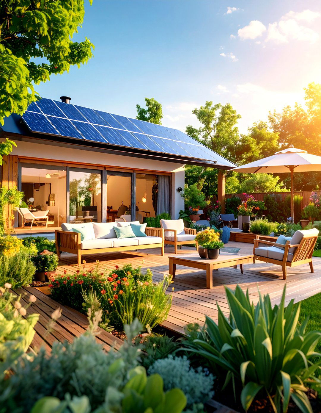 Outdoor Living Space Sustainable Eco Zone - 20 Outdoor Living Space Ideas