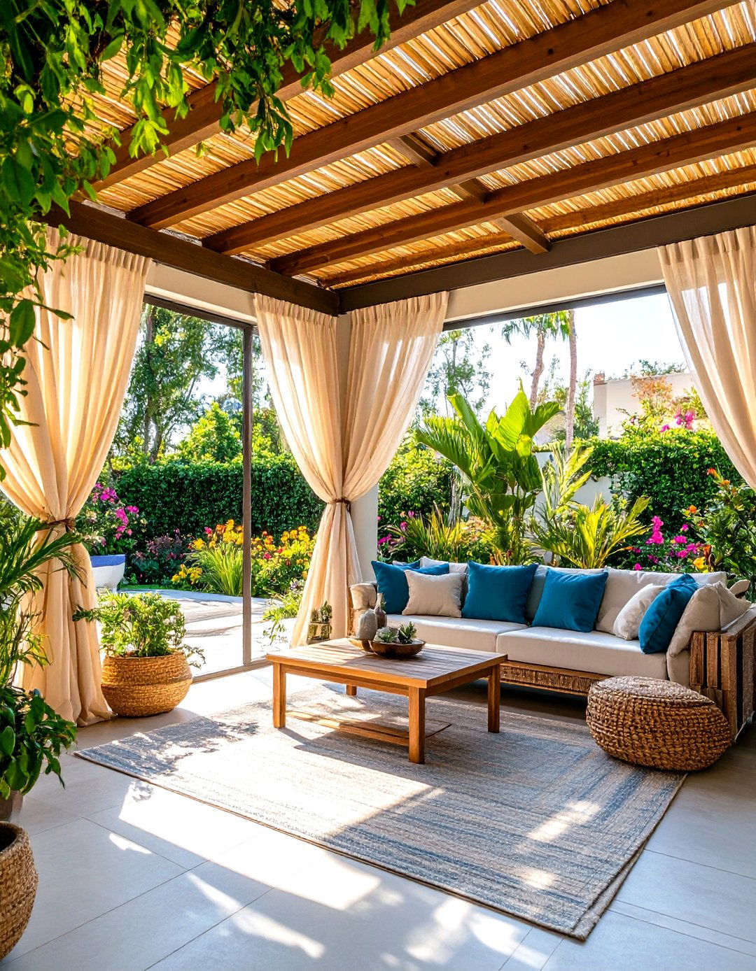 Outdoor Living Window Treatments