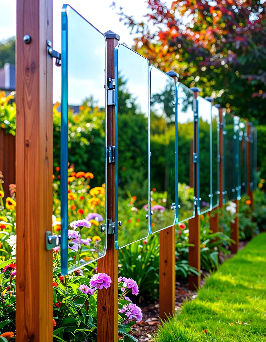 Outdoor Mirror Privacy Screens to Block Neighbors View - 20 Ideas Cheap Ways to Block Neighbors View