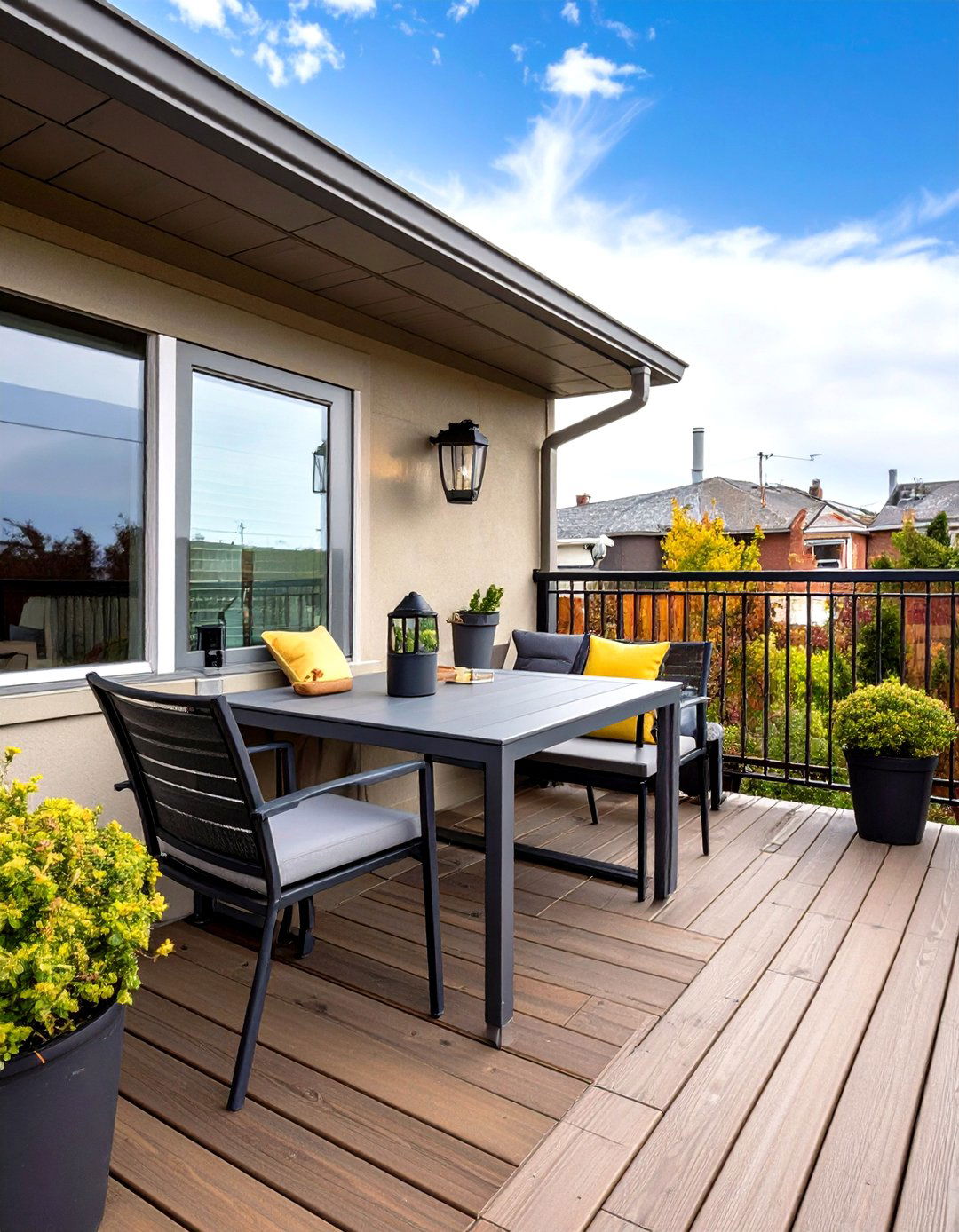 Outdoor Office Deck - 20 Small Deck Ideas