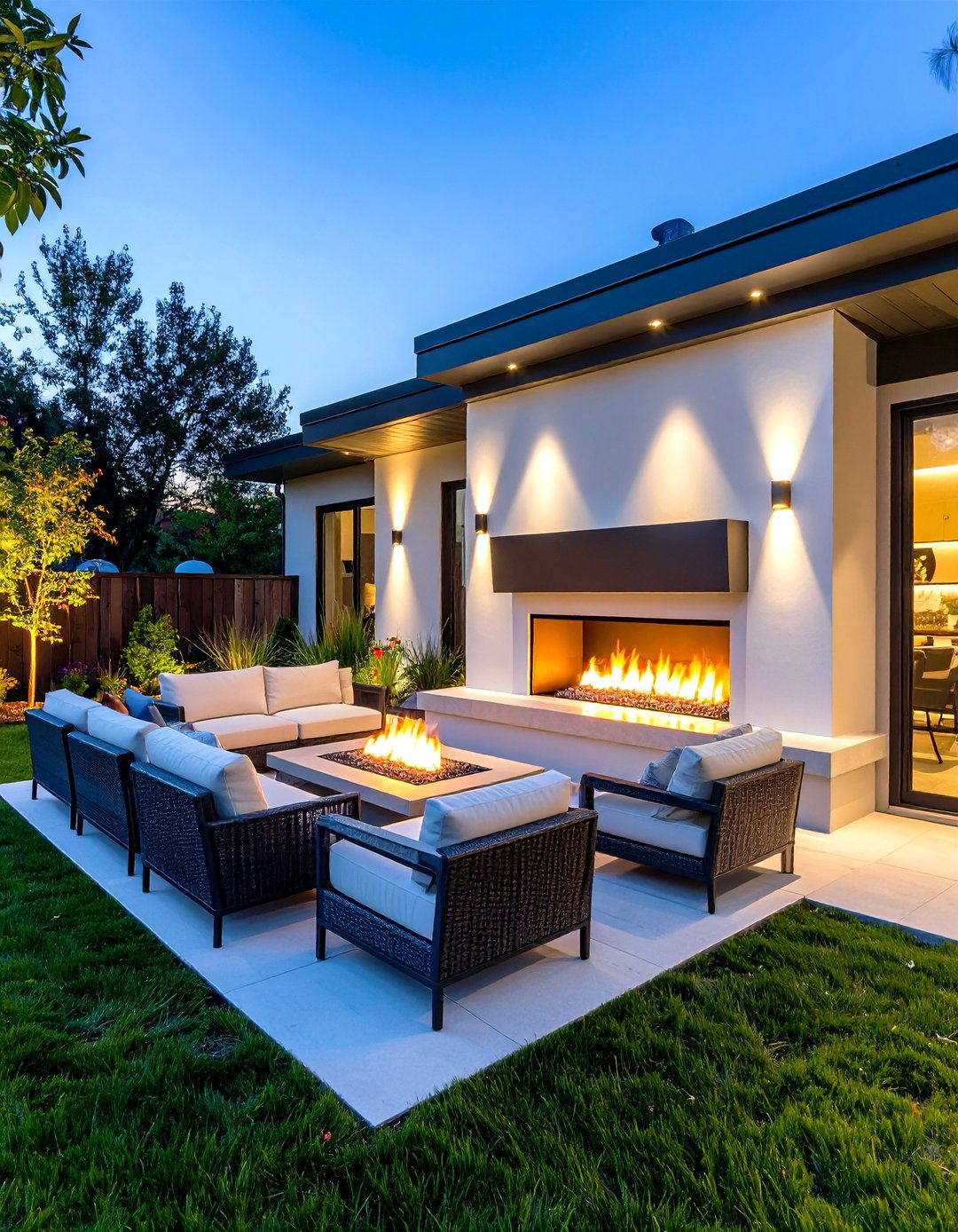 Outdoor Patio Fireplace - 20 Fireplace Ideas