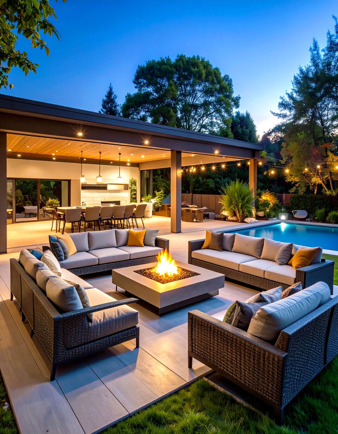 Outdoor Patio Man Cave Living Room - 20 Man Cave Living Room Ideas