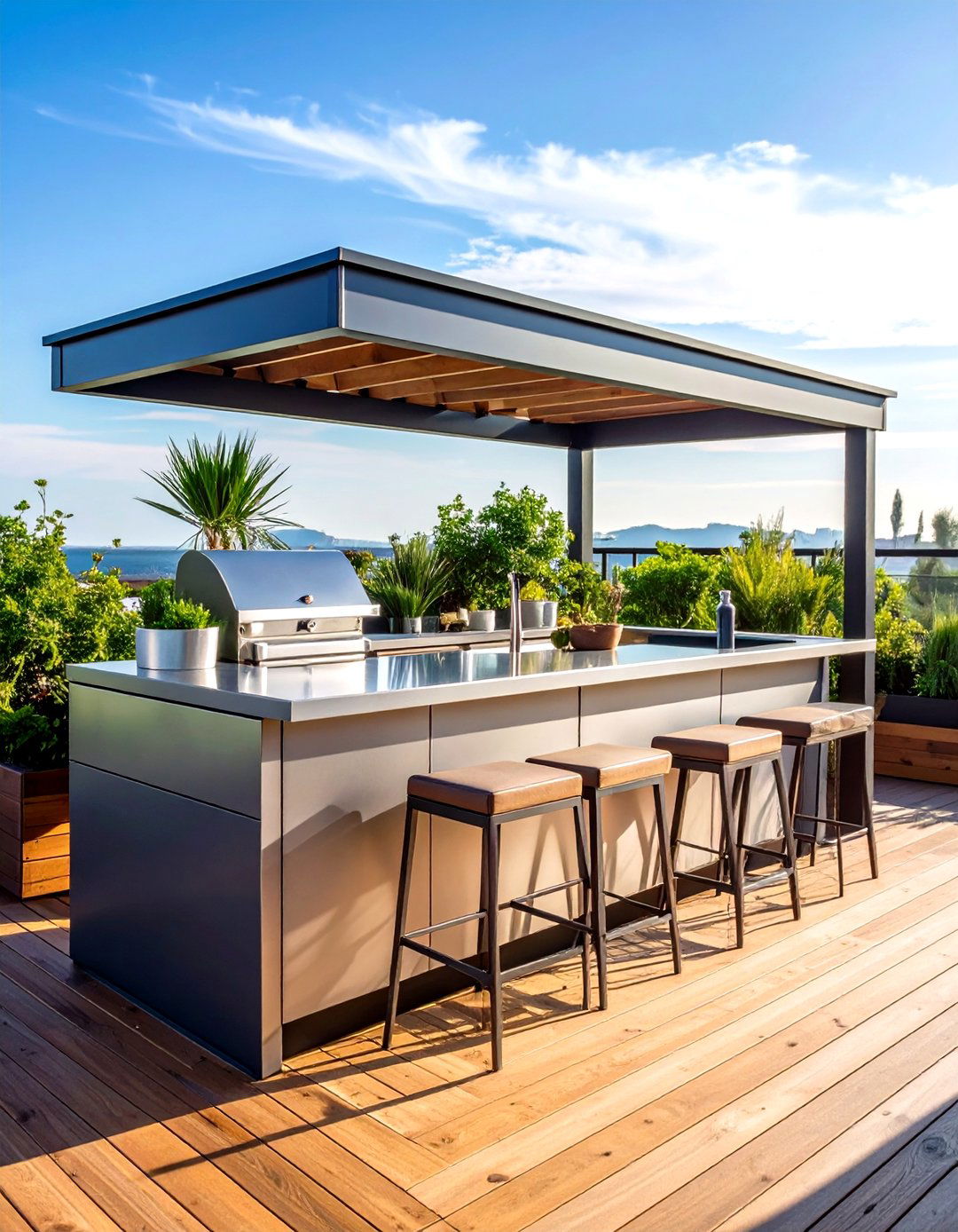 Outdoor Patio Mini Bar Design - 20 Mini Bar Ideas