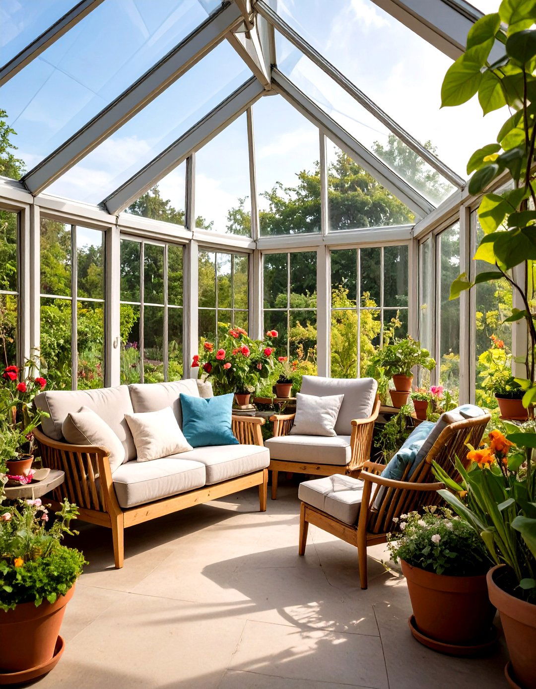 Outdoor Reading Nook in Garden Greenhouse - 20 Outdoor Reading Nook Ideas