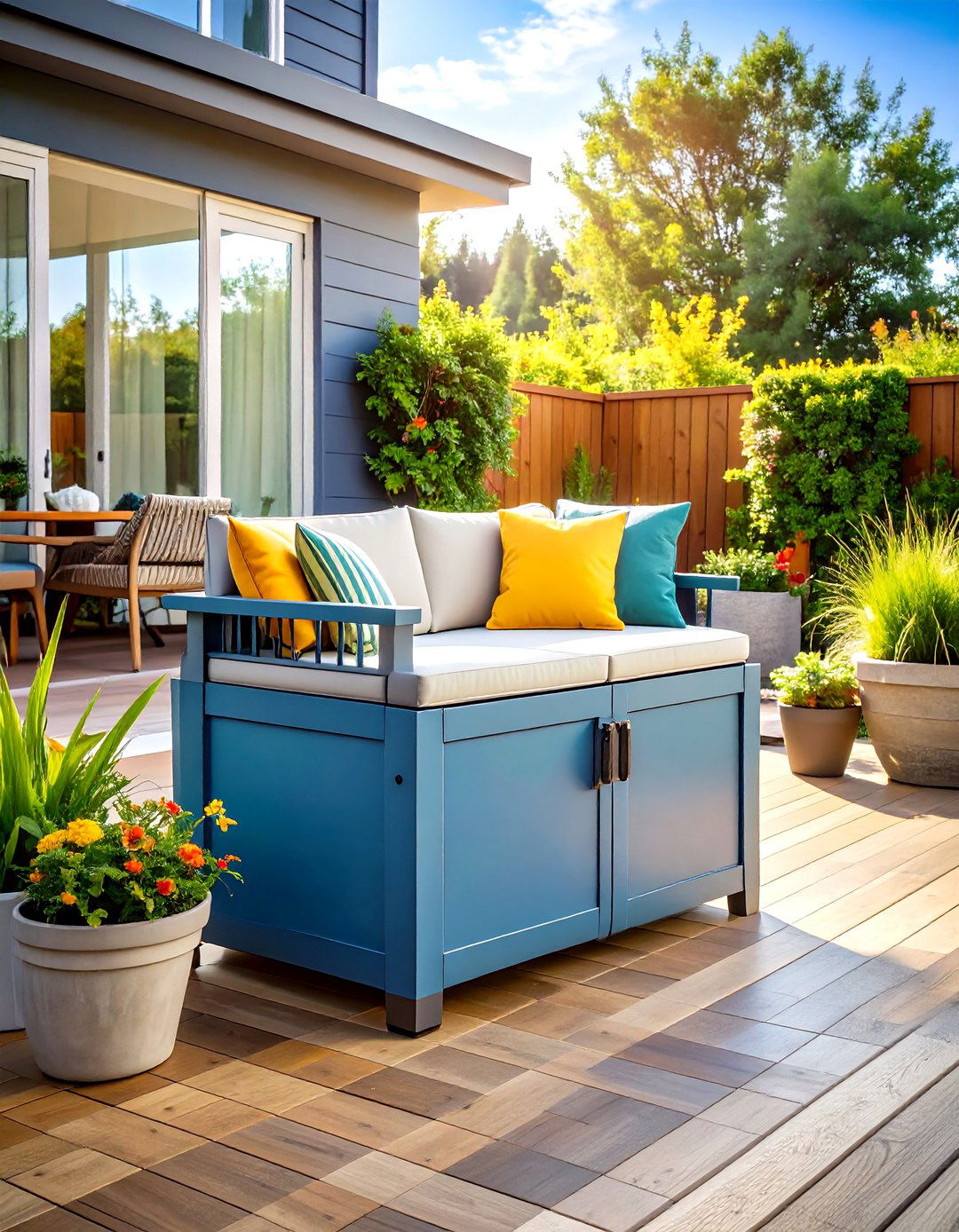 Outdoor Storage Deck Boxes for Versatile Organization - 20 Outdoor Storage Ideas
