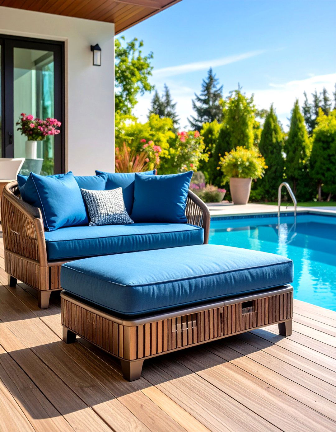 Outdoor Storage Ottoman Shoe Compartments - 20 Outdoor Shoe Storage Ideas