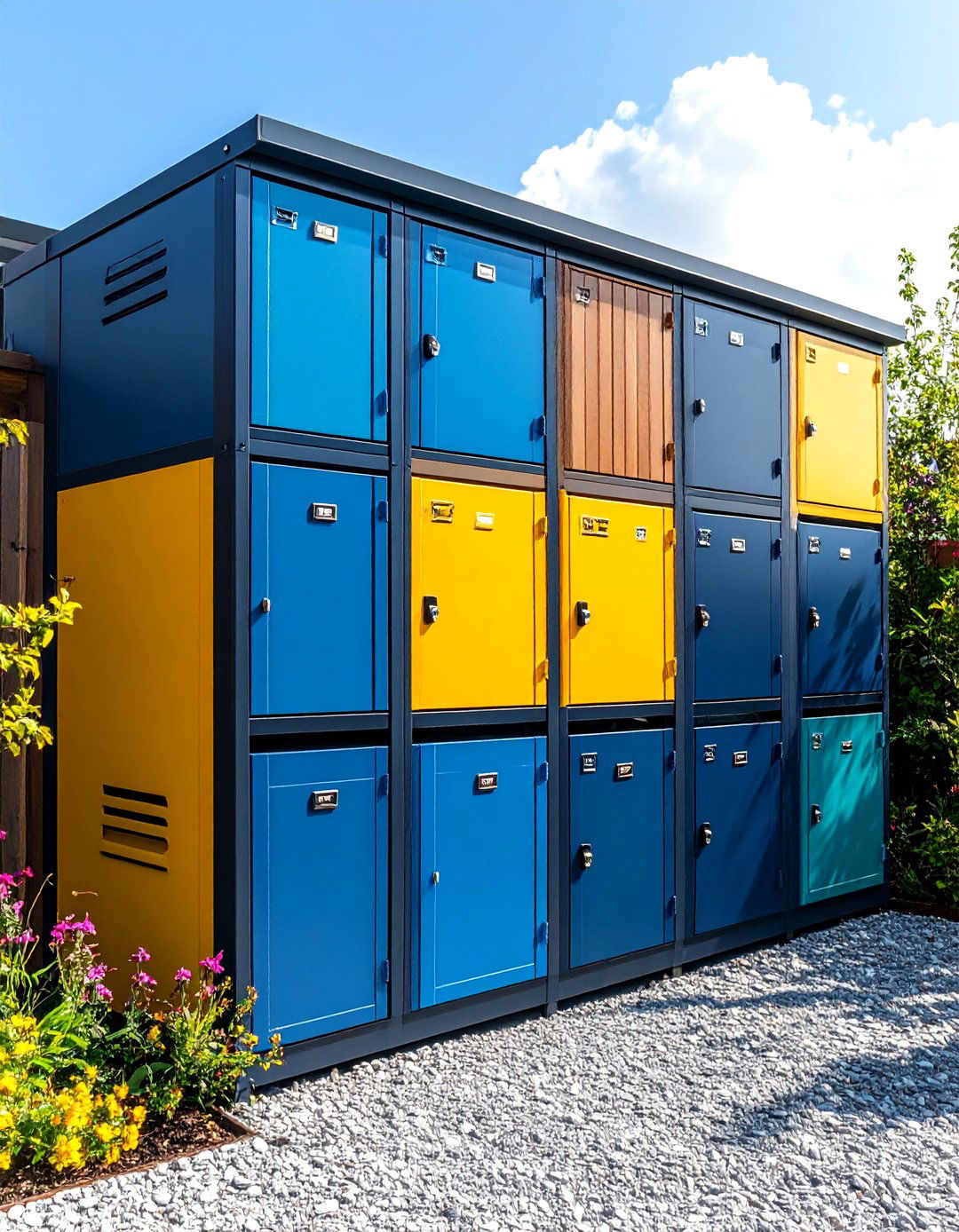 Outdoor Storage Wall Mounted Systems for Space Efficiency - 20 Outdoor Storage Ideas