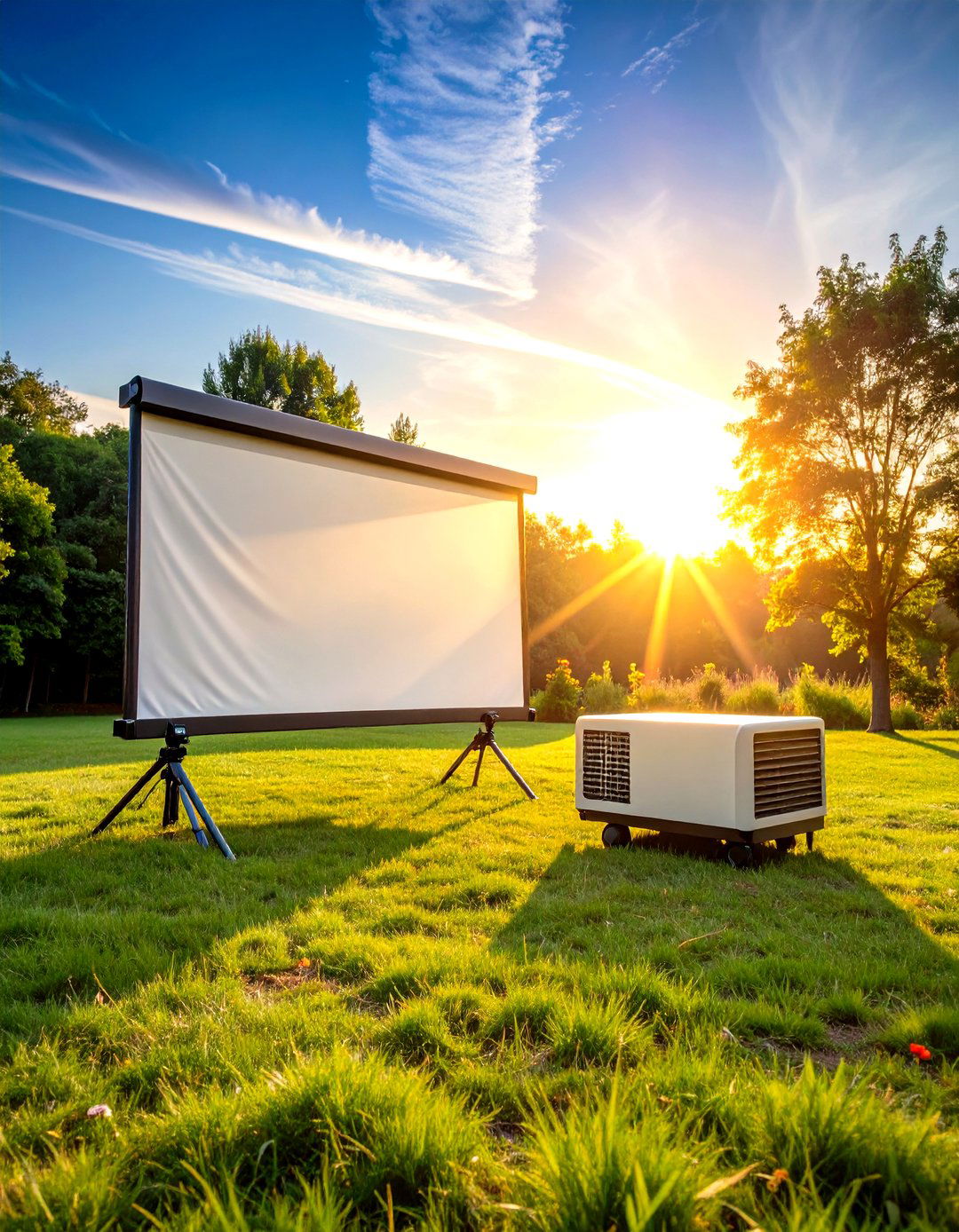 Outdoor TV Projector Alternative System - 20 Outdoor Tv Ideas