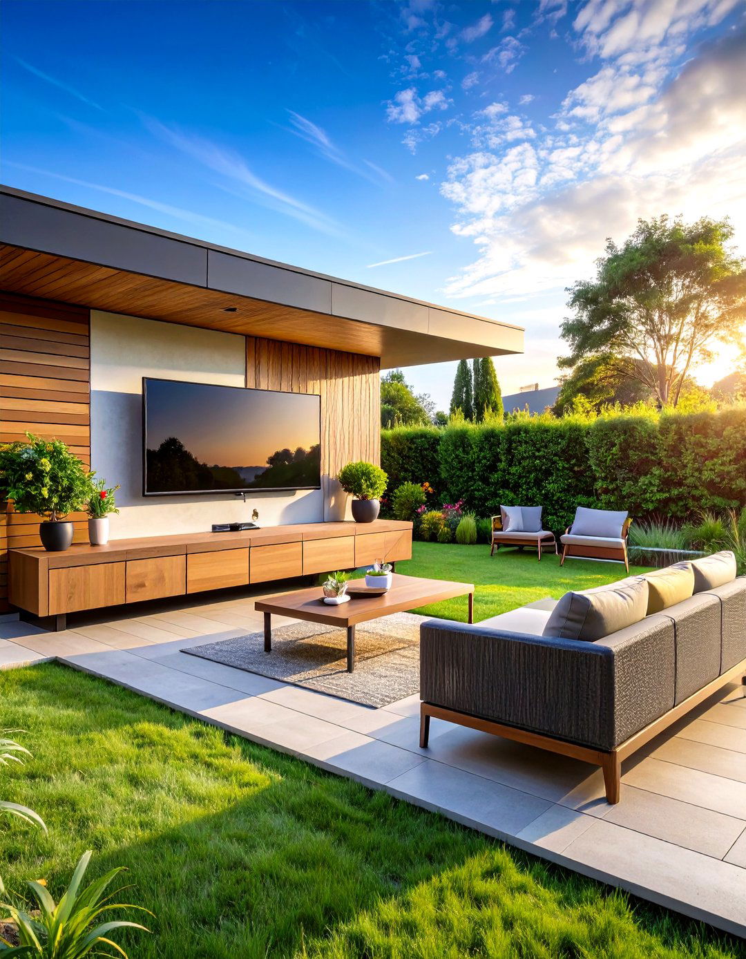 Outdoor TV Smart Home Integration Showcase - 20 Outdoor Tv Ideas