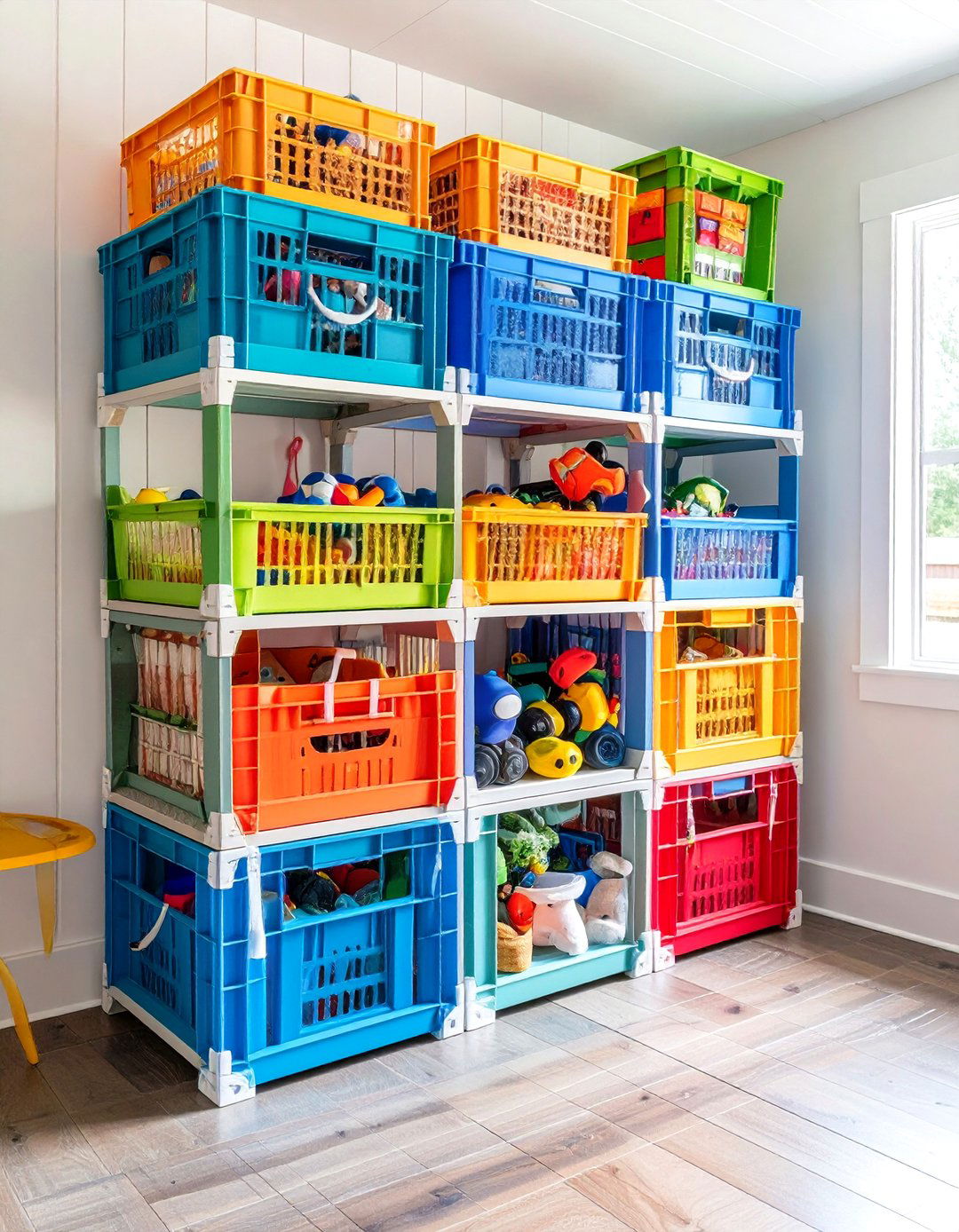 Outdoor Toy Storage Crate Organization - 20 Outdoor Toy Storage Ideas
