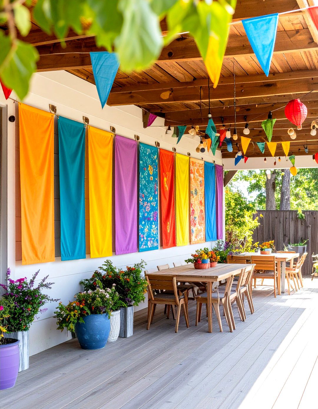 Outdoor Wall Decor Seasonal Banner Displays - 20 Outdoor Wall Decor Ideas