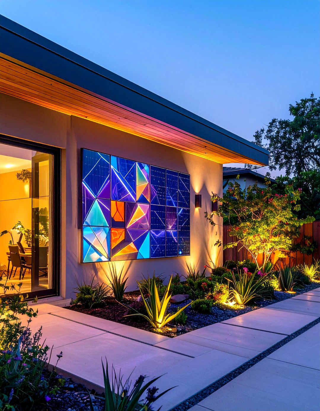 Outdoor Wall Decor Solar Powered Wall Art - 20 Outdoor Wall Decor Ideas