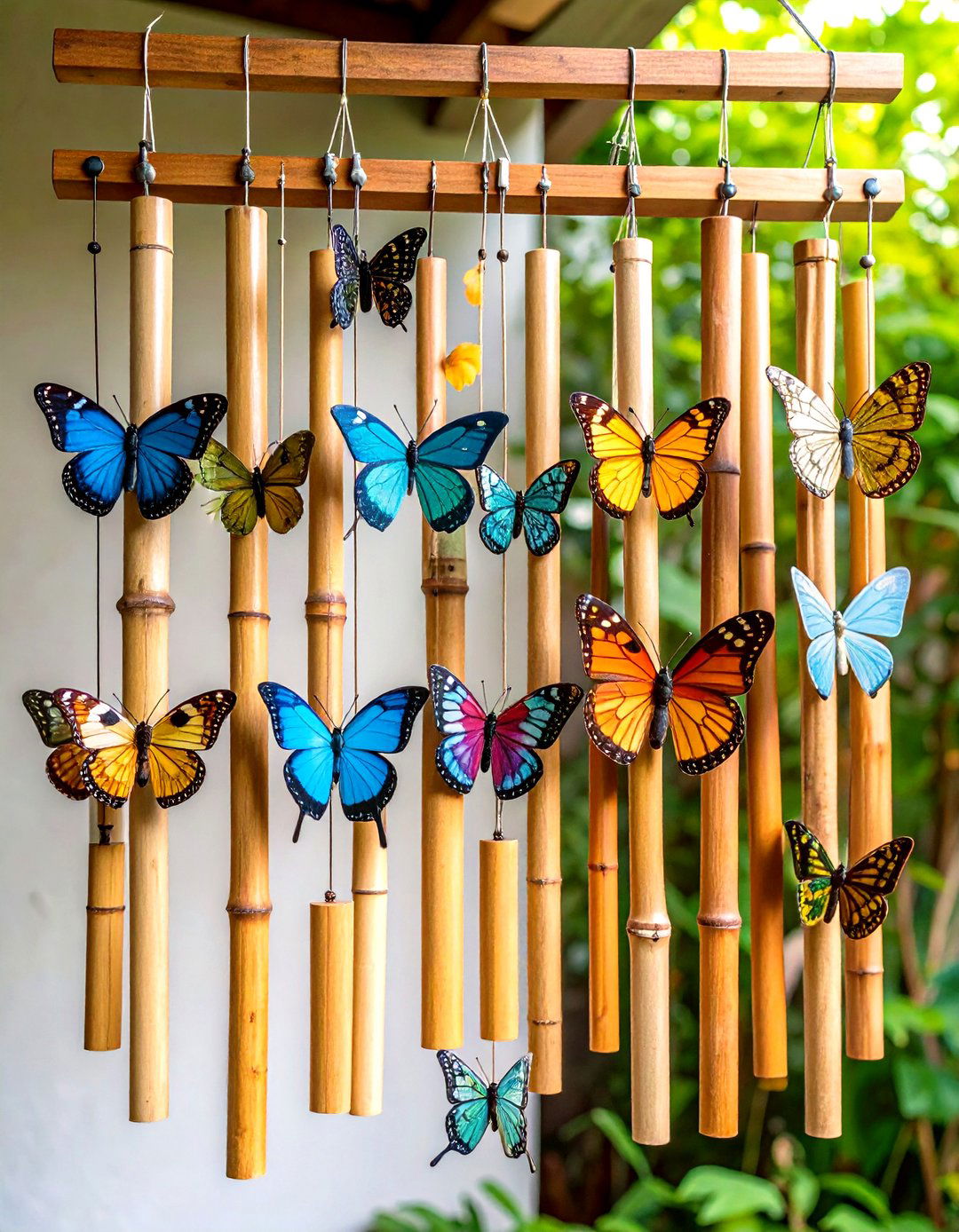 Outdoor Wall Decor Wind Chime Collections - 20 Outdoor Wall Decor Ideas