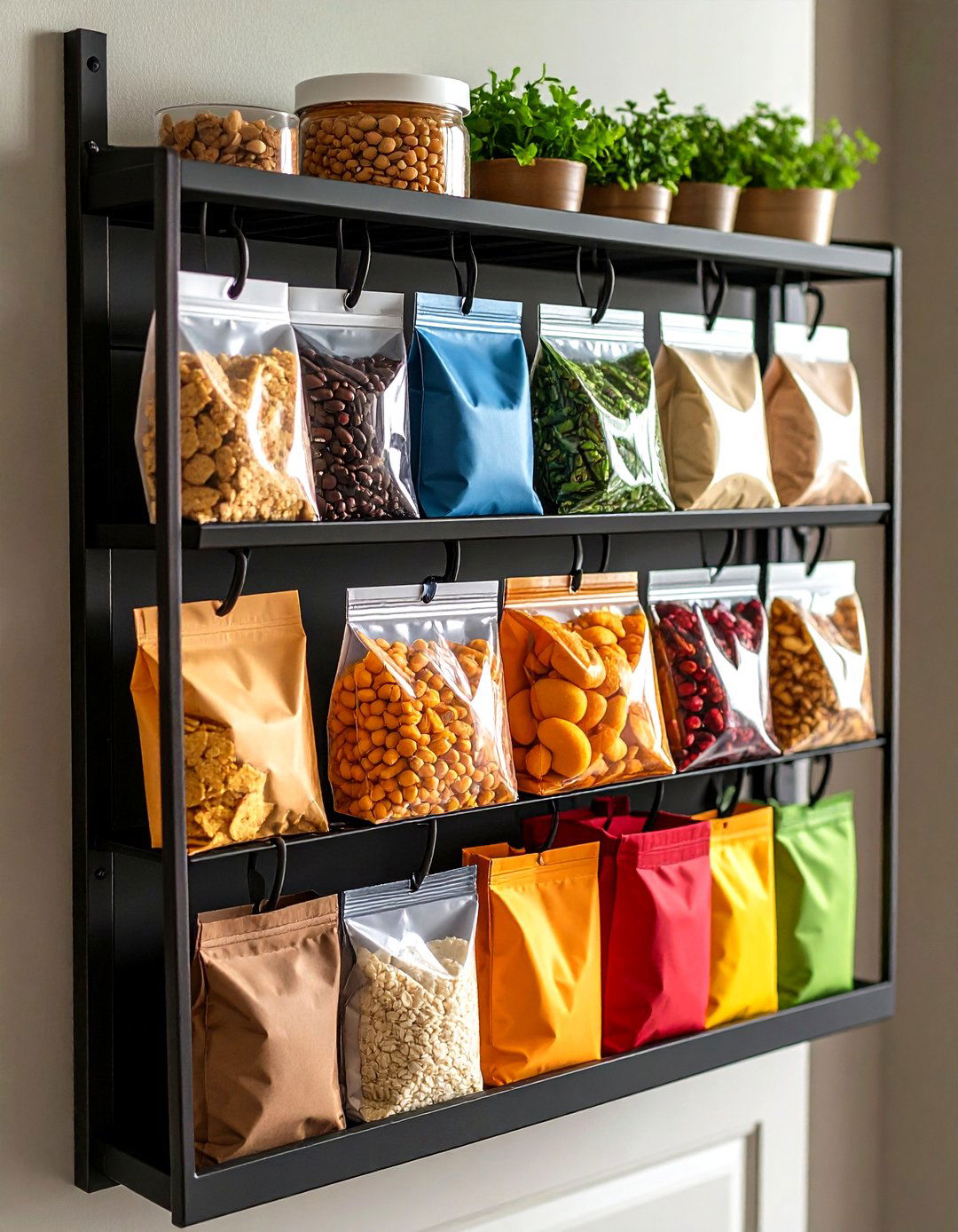 Over the Door Hanging Racks - 20 Snack Storage Ideas
