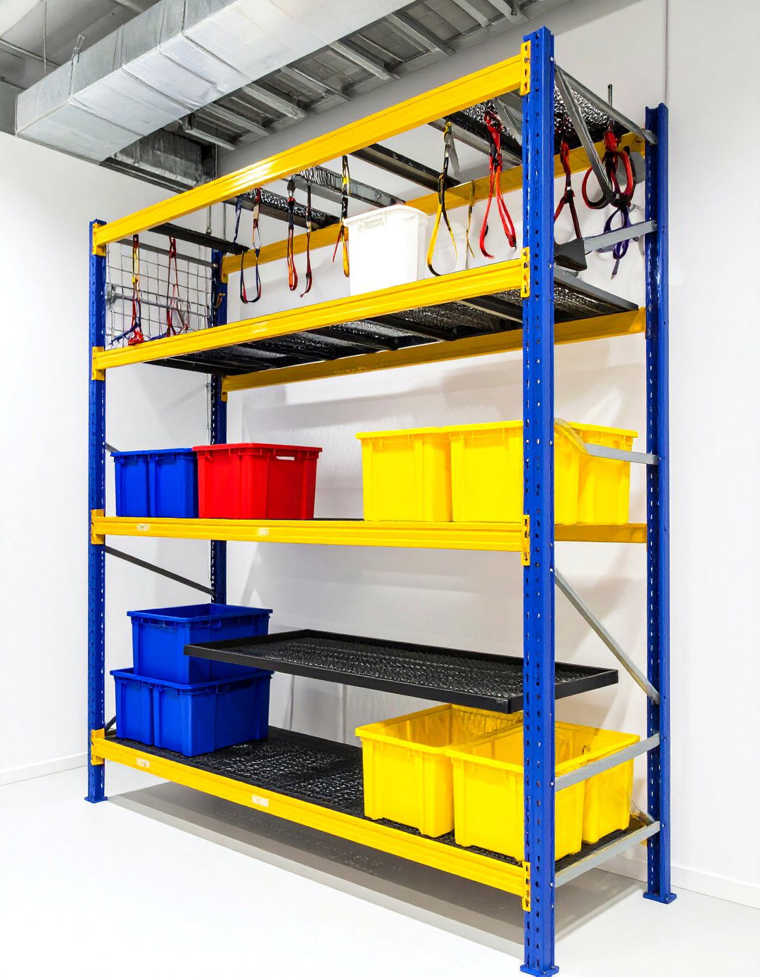 Overhead Garage Ceiling Racks - 20 Garage Decor Ideas