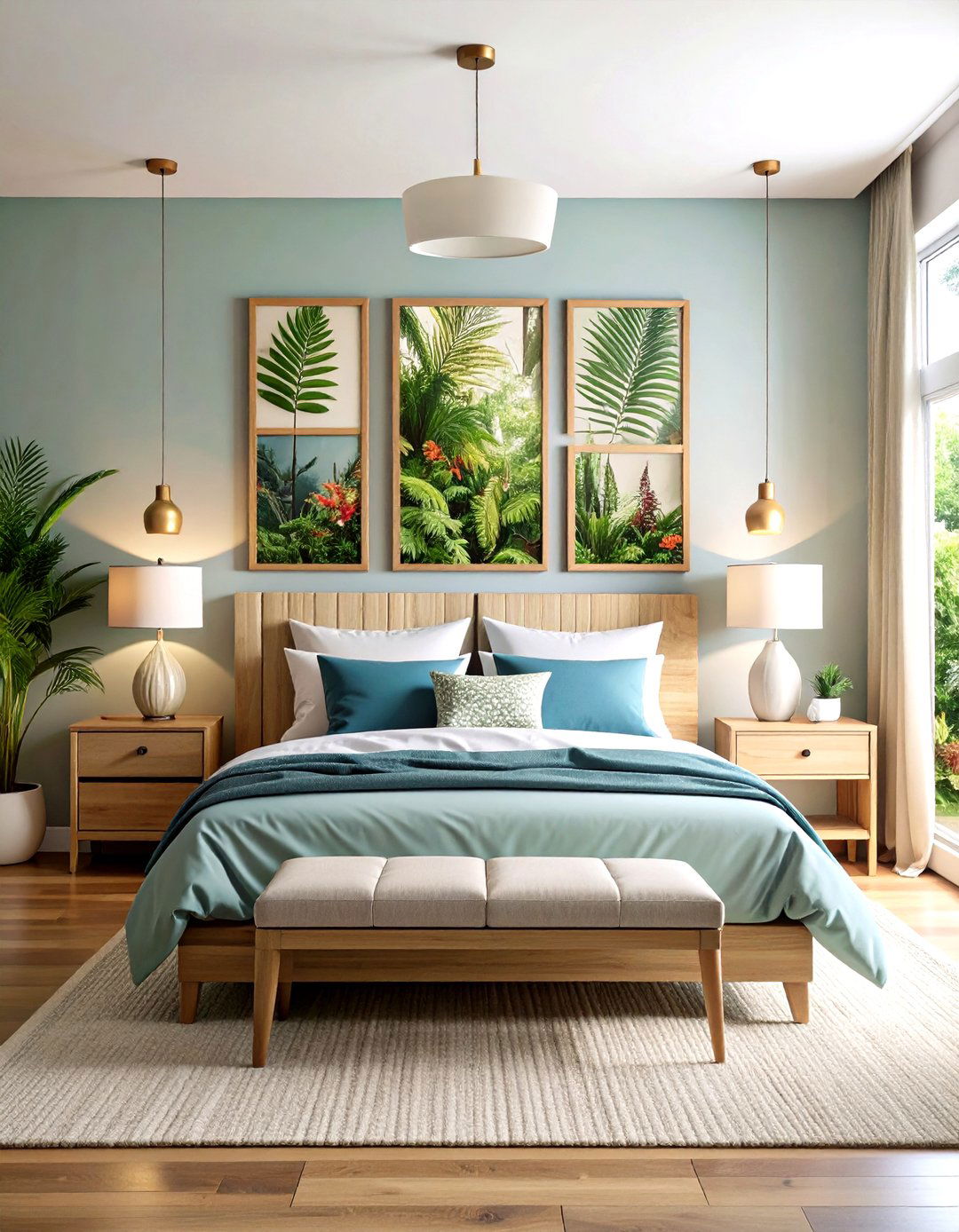 Oversized Botanical Large Wall Art Gallery - 20 Large Wall Art Ideas