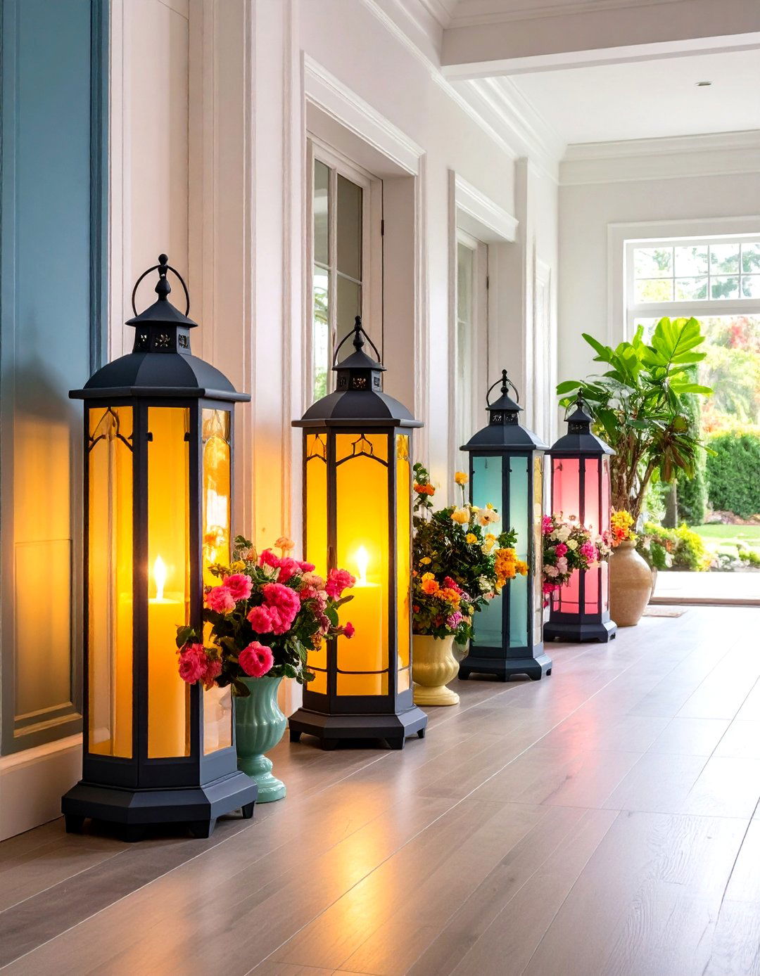 Oversized Statement Lantern Focal Points - 20 Lantern Decor Ideas