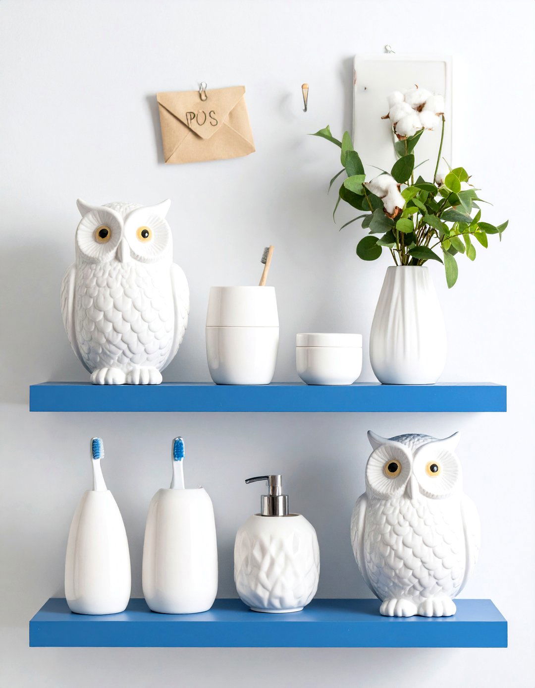 Owl Post Perch Avian Touches for a Harry Potter Bathroom - 20 Harry Potter Bathroom Ideas