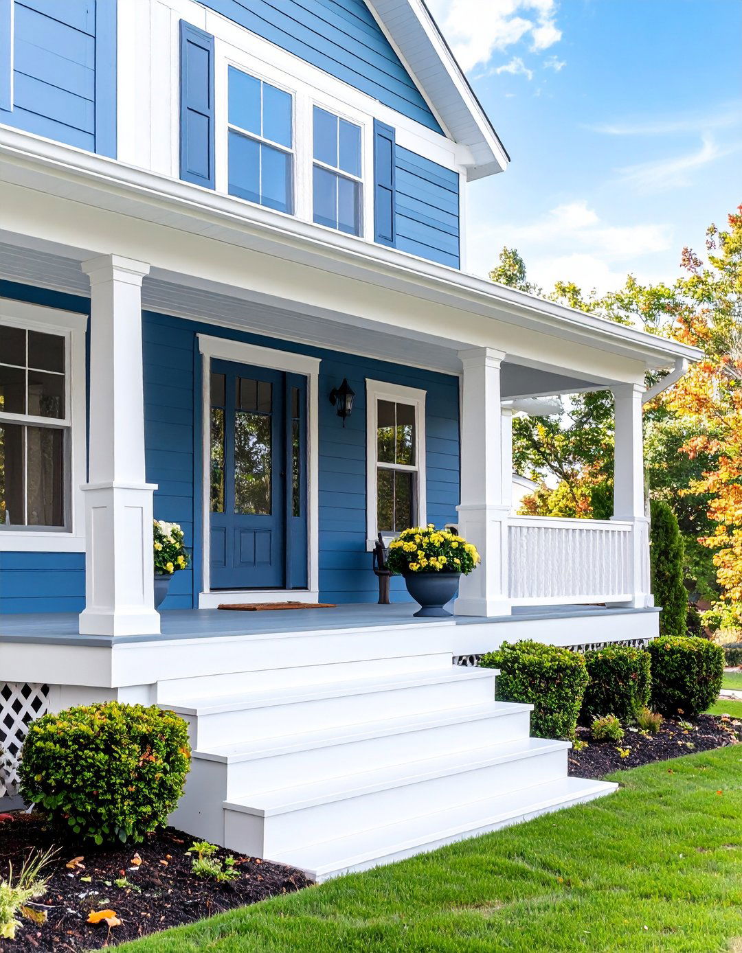 PVC Beadboard Wainscoting for Worry Free Porches - 20 Exterior Wainscoting Ideas