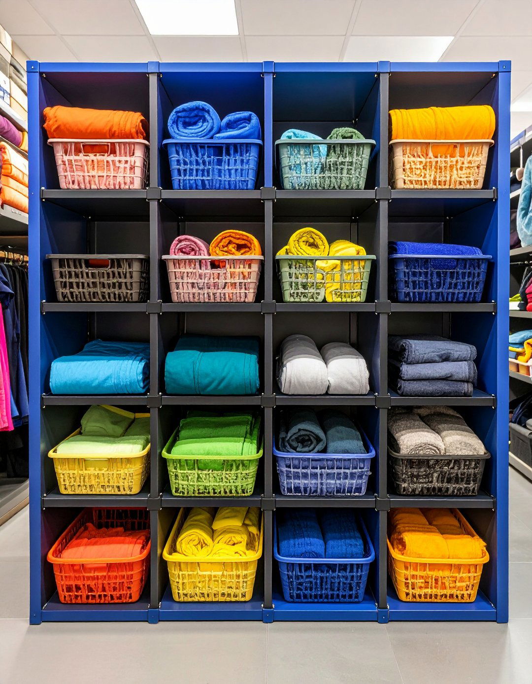 PVC Pipe Blanket Cubes - 20 Blanket Storage Ideas