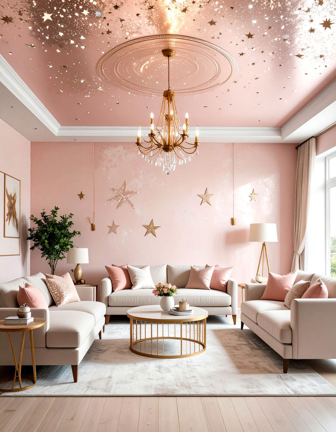 Paint or Wallpaper the Ceiling for the Fifth Wall Wow - 20 Eclectic Living Room Ideas