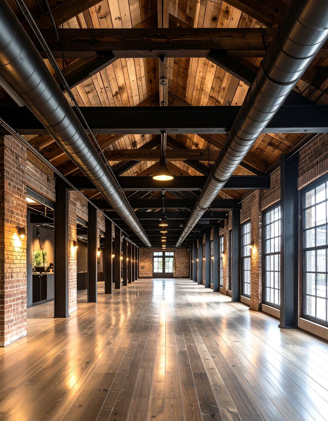 Painted Exposed Ceiling Ideas for Industrial Chic - 20 Cheap Ceiling Ideas