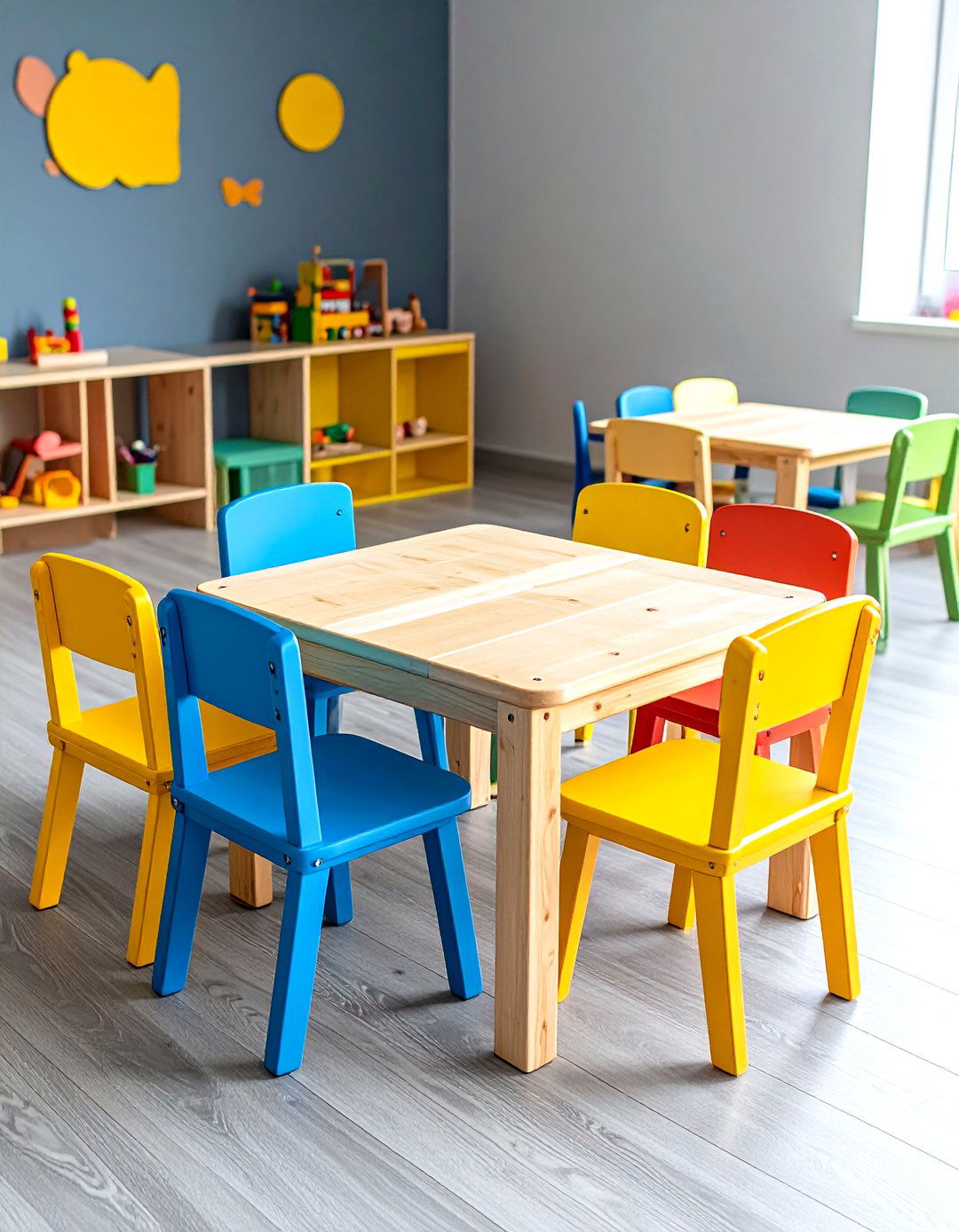 Pallet Childrens Play Table and Chairs - 20 Pallet Furniture Ideas