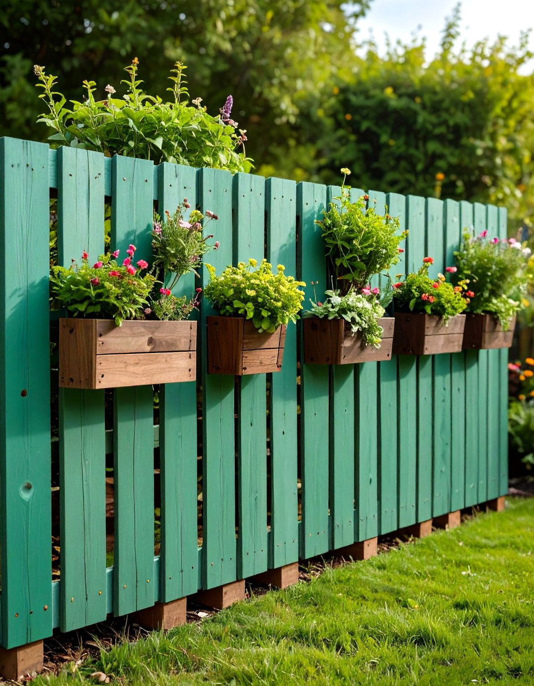 Pallet Fence Makeover - 20 Sage Green Garden Fence Ideas