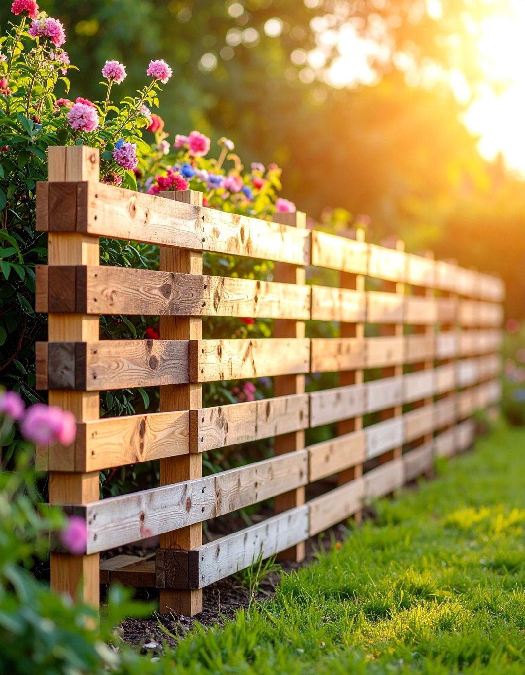 Pallet Privacy Fence Ideas - 20 Cheap Privacy Fence Ideas