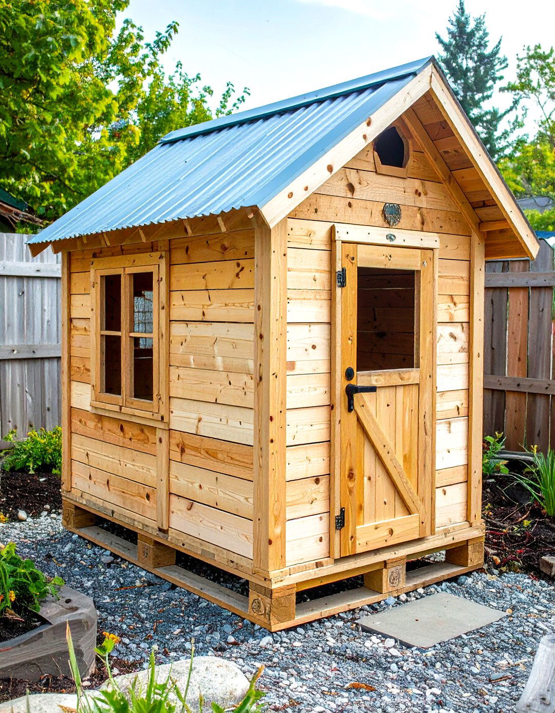 Pallet Wood Duck House on a Shoestring Budget - 20 Duck House Ideas